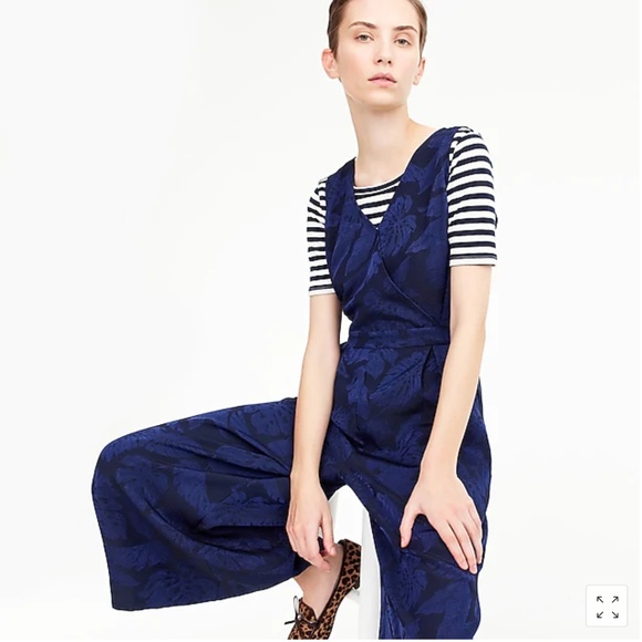 j crew wrap jumpsuit